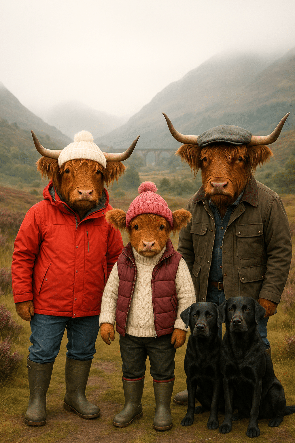 Farm and Fieldsports Gifts family countryside artwork