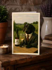 Close-up of The Refined Dachshund Dachshund wall art